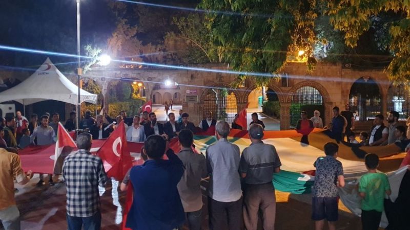 İHH, Urfa’dan saldırgan İsrail’e tepki gösterdi