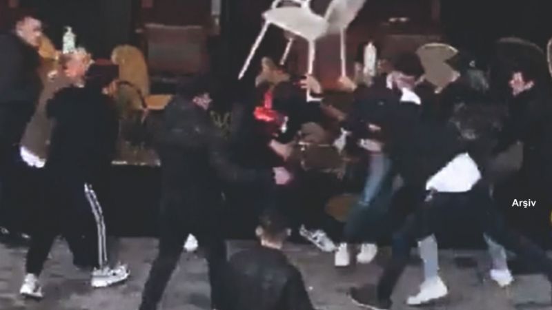 Siverek'te derbi sonrası 2 grup birbirine girdi 