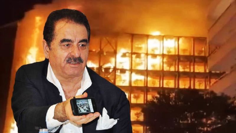 İbrahim Tatlıses’in evi alevlere teslim oldu