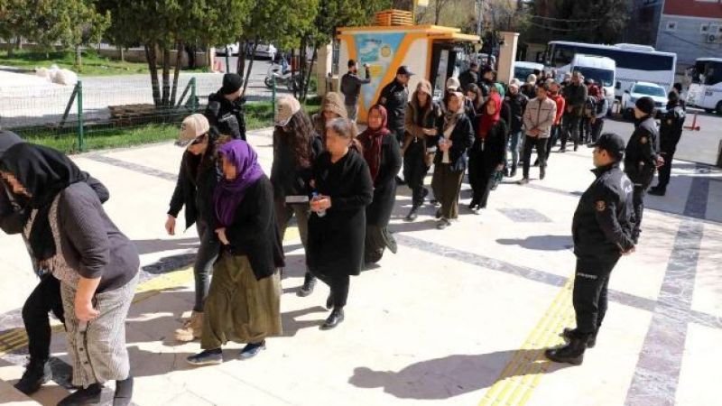 Urfa'da terör şüphelileri adliyeye sevk edildi