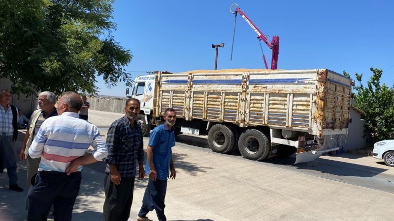Urfa'da TMO'nun hububat alımları sürüyor