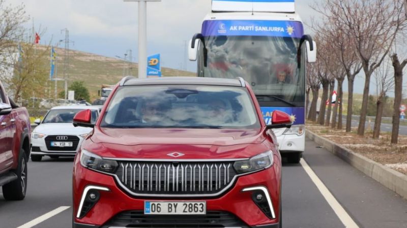 Adalet Bakanı Urfa’ya TOGG’la geldi !