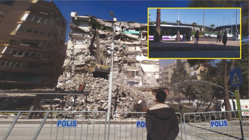 Atatürk Bulvarı'nda yıkım sürüyor