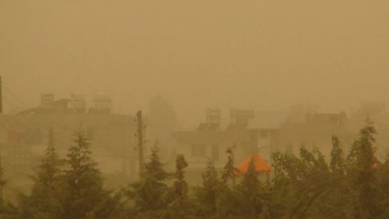 Toz bulutu Urfa’da etkili oldu