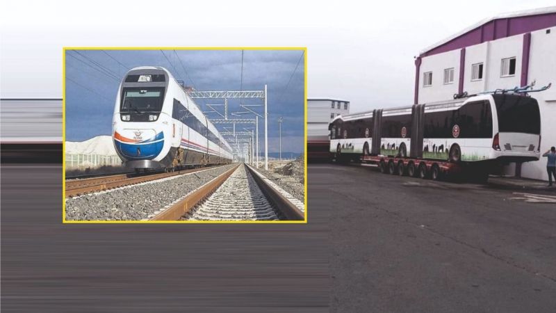 Hayaller Yüksek Hızlı Tren.. Gerçekler; Projesi yarım kalmış Trambüs.