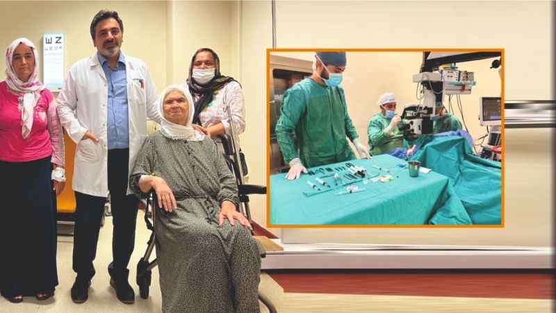 Doç.Dr.Şimşek, Urfa'da karanlık dünyalara ışık oluyor