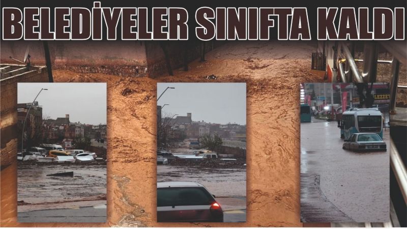 URFA YAĞIŞA TESLİM OLDU
