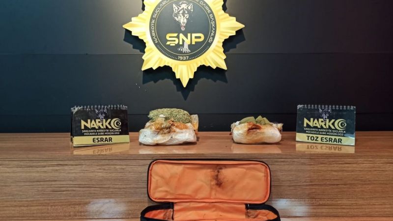 Urfa polisinden esrar sevkiyatına darbe