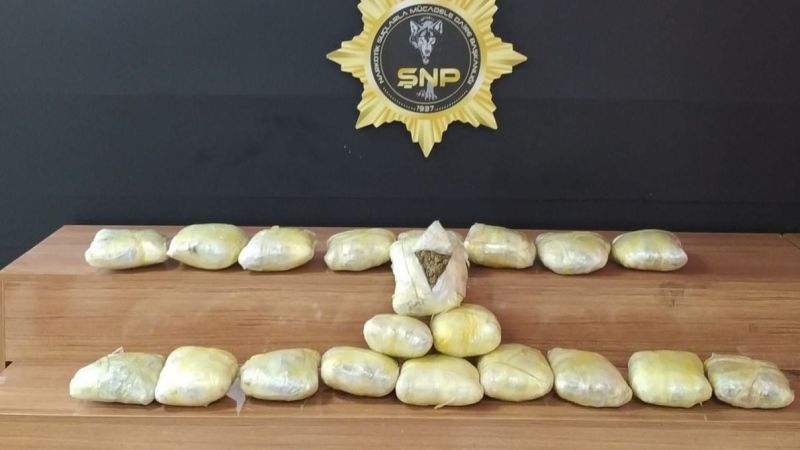 Durdurulan araçta kilolarca Skunk maddesi çıktı