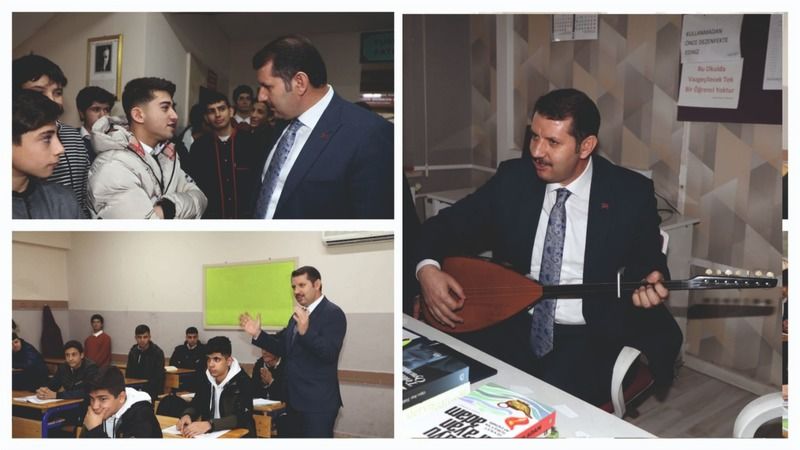 Vali Ayhan, okul ziyaretlerini sürdürüyor