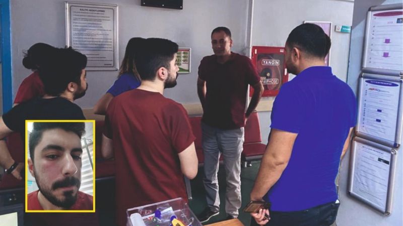Yine sağlıkta şiddet! Hasta yakını saldırdı