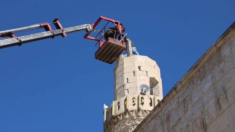 Urfa'da 'kontrollü' minare yıkımı