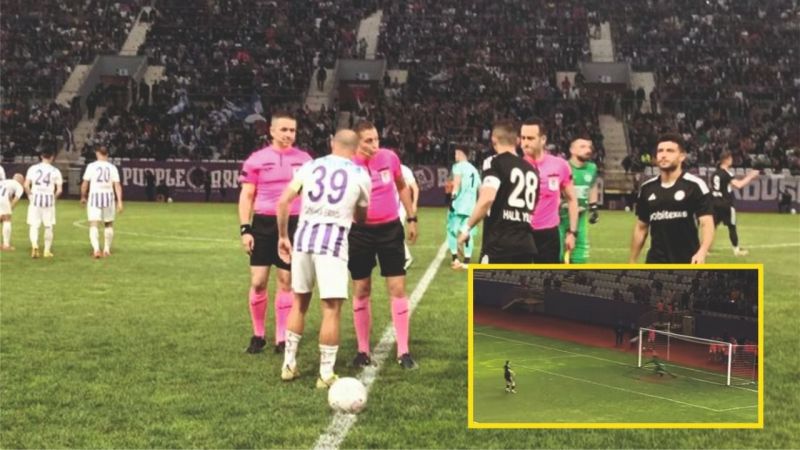 Sezonun emeği penaltıyla yok oldu